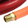 Forney Air Hose, Red Rubber, 1/4 in x 50ft 75431